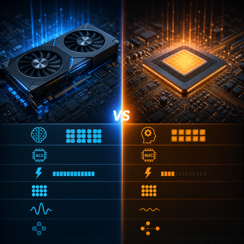 온디바이스 AI 시대에 GPU vs NPU 차이 (AI 반도체 전망)