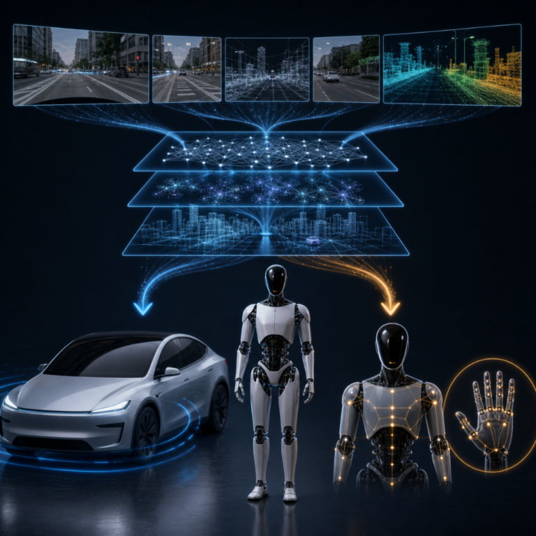 테슬라 옵티머스(Tesla Optimus)에 탑재된 피지컬 AI 기술 분석 card_thumbnail visual