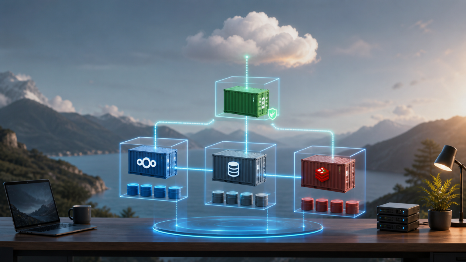 개인용 클라우드 만들기: Docker 환경에서 Nextcloud 구축 가이드 hero_thumbnail visual